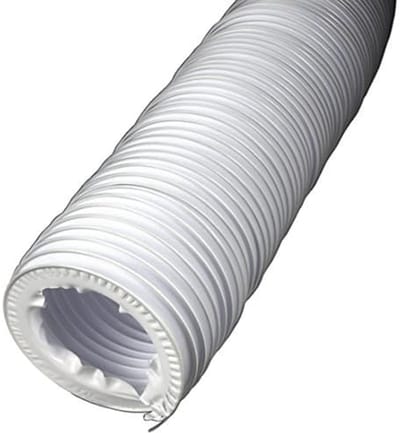 Afvoerslang - Condensslang - Droger Aansluiten - Flexibel PVC Materiaal - 2 Meter Lengte - Wit