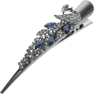 Dailygoody - Haarspelden - Krokodillenklemmen - Elegante haaraccessoires - Grote clips - Kristallen haarspeld - Perfect voor feesten - Mevrouweli