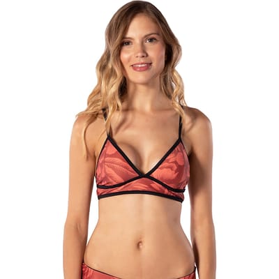 Rip Curl Mirage Ess Tri Bikini Top roze