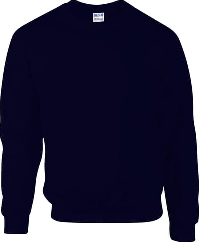 Gildan DryBlend Adult Set-In Crew Neck Sweatshirt (13 kleuren) (Marine)