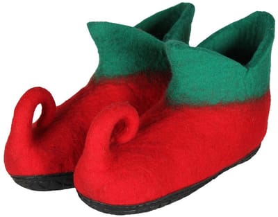 Schoenen Elf Deluxe Groen-Rood Volwassene - Maat 35-36