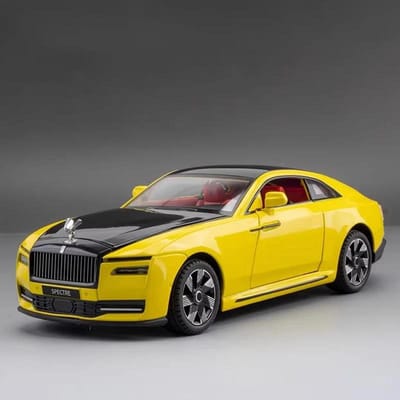 1:24 Rouleaux Modèle Réduit en Alliage Rolls Royce Spectre Son & Lumière Collection Cadeaux Cadeau de Noël Pour Ami Cadeaux d'Anniversaire C505