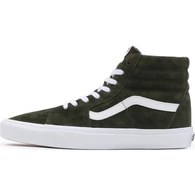 Vans Sk8 Hi Daim 'Pig Suede Green' 36 white