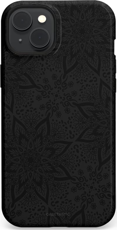 Casetastic Hoesje Geschikt voor Apple iPhone 15 Plus Magsafe - Stijlvolle Beschermende Duo-layer Case - Mandala stijl