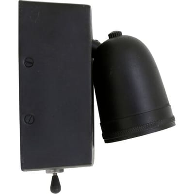 KS Verlichting Wandlamp Otis Antiek zwart