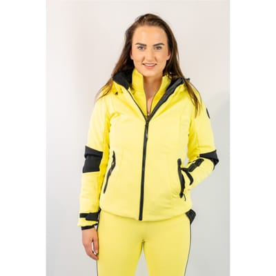 ICEPEAK - ecorse softshell jacket - Softshell ski dames - Geellicht