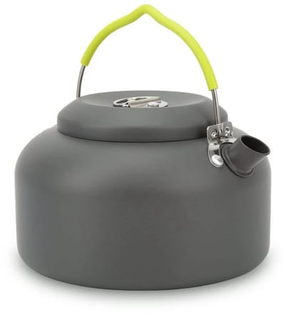 Dailygoody - Campingwaterkoker - Koffiepot - Draagbaar - Grijs