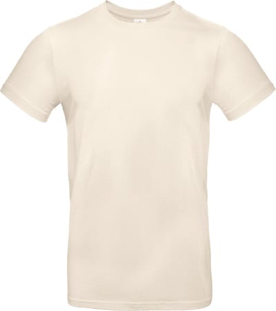 B&C #E190 Men's T-shirt CGTU03T - Natural - 3XL