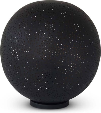Safaary - Oosterse Tafellamp Abeer Zwart Goud Ø 30 x 30cm
