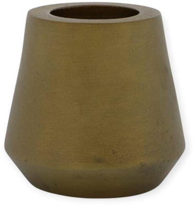 Home Society - Kandelaar - Kaarsenhouder - Multifunctioneel - Goud - Metaal - XL en Dinerkaars - S