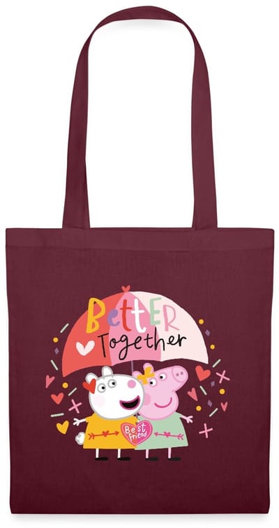 Peppa Pig En Suzy Sheep Better Together Tas Van Stof Schoudertas