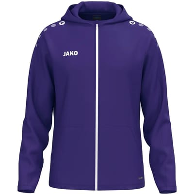 Jako One Jas Met Kap Heren - Violet | Maat: L