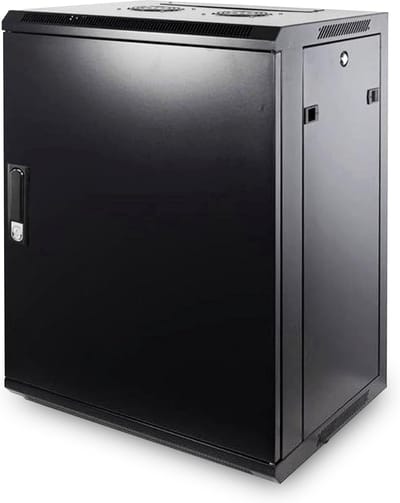 15U Wandkast 19 Inch Serverkast met Metalen Deur 600x450mm