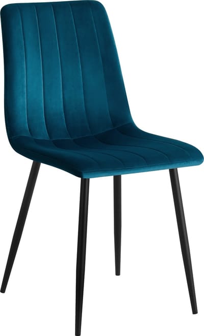 Eetkamerstoel Pescara - Set van 2 - Blauw