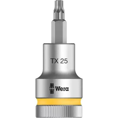 Wera 05003831001 8767 C HF TORX® Zyklop Bitdop met 1/2-aandrijving, met vasthoudfunctie TX 25 x 60mm