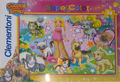 Clementoni Puzzel Super Color Maxi 24 Stukjes