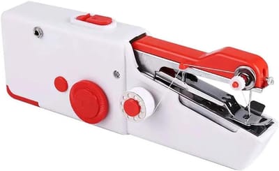 Mini Naaimachine - Draagbaar Stikgereedschap - Kleding Repareren - Enkele Steek - 20.5 cm - Zwart