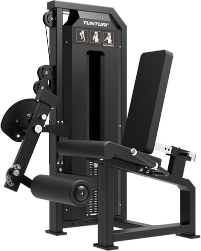 Tunturi Platinum Leg extension Krachtstation - Fitnessapparaat - Pin loaded homegym - Maximaal 200kg gewicht - V-series