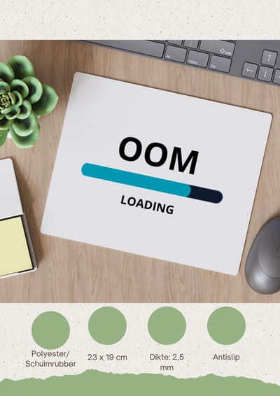 Akyol - oom loading Muismat - Oom - ochtendkoffie laden - verjaardagscadeau - verjaardag - cadeau - cadeautje voor oom - oom artikelen - kado - geschenk - gift - 23 bij 19 cm