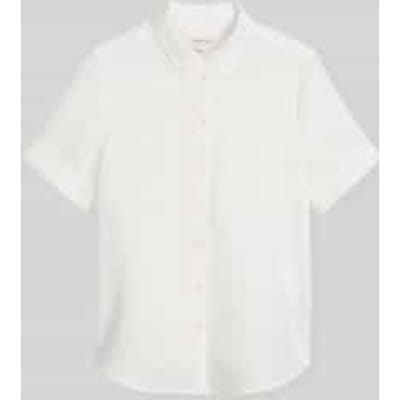 regular fit blouse van puur linnen