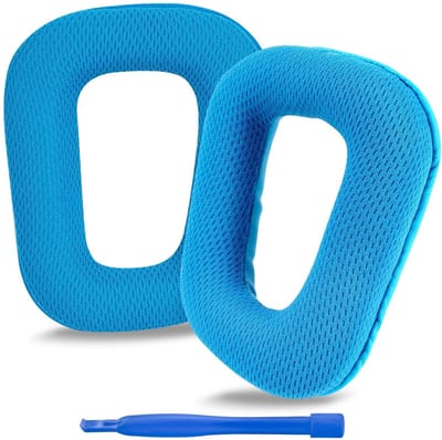 Store_8 - Vervangende Oorkussens - Hoofdtelefoon Accessoires - Blauw - Comfortabele Mesh Oorkussens - Geschikt voor G430 G930 G35 F450 G432 G332