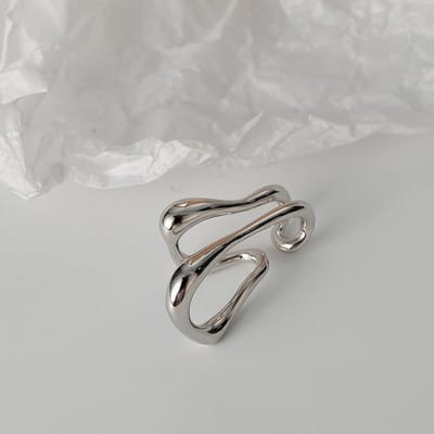 Vintage Gouden Kleur Geometrische Gedraaide Oorklip Oorbellen Voor Vrouwen Simpel Zonder Piercing Kraakbeen Oor Cuff Sieraden Cadeaus gray