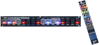 TUBBUTEC Drummertime 60HP+3U (tactile) - sequencer
