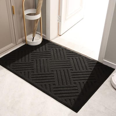 Entree Vloermat Entree Deurmat High-end Woonkamer Hal Tapijt Antislip Deurmat Vuil Huishouden 50X80CM white