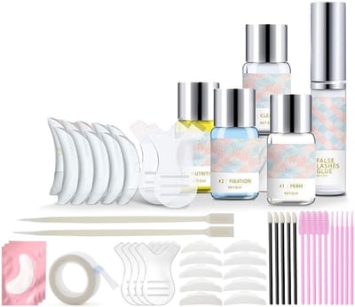 Wimperextension Starters Pakket - Beginnend Wimperstylist en Professionals - Oefen Wimper Extensions Set - Lash Lift Kit - Lash Lift Set