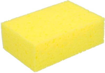 Synthetische spons 15 X 10 X 5 Cm Geel