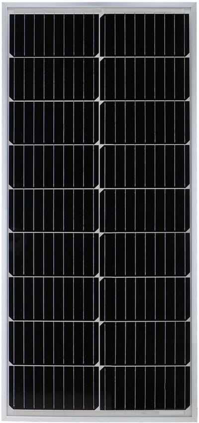 Mestic Solar panel Monocrystalline MSMO-75 | Campingpan | Geschikt voor Gas & Inductie