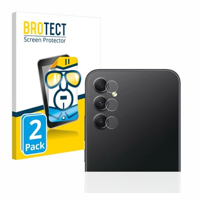 BROTECT - Screenprotector voor Samsung Galaxy A34 5G (ALLEEN Camera Lens) - Folie Beschermfolie transparant 2 Stuks