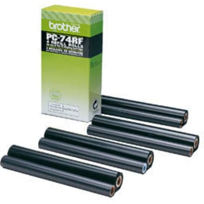 Brother PC74RF - Thermo Transfer Roll - Print ribbon Zwart