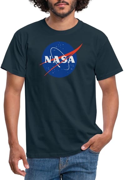 NASA klassiek logo T-Shirt Heren