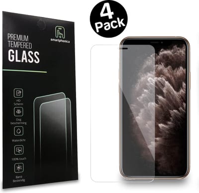 Screenprotector iPhone XS MAX - Screenprotector Glas voor iPhone XS MAX - 4 stuks - Smartphonica