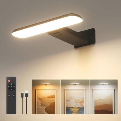 Draadloze Wandlamp met Afstandsbediening en 3 Kleurtemperaturen voor Binnen