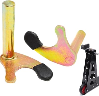 Motorfiets Achterstandaard - Paddock Stand Haken - Motoronderhoud - Krachtig Draagvermogen - 2 stuks - U-vorm