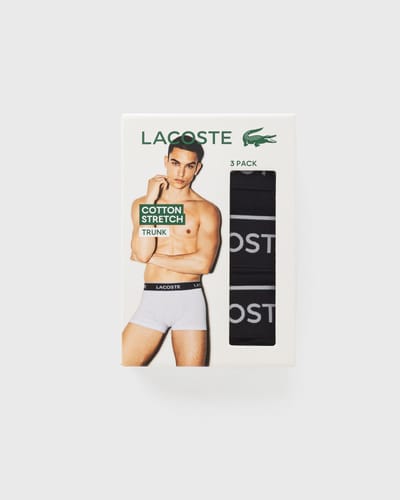 3-Pack Stretch Cotton Trunks