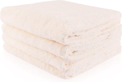 Douchelaken crème 70x140cm (LET OP: bestellen per stuk)