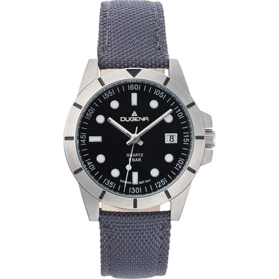 Dugena Jungen-Uren Analoog Quarz One Size Zilver Grijs 32019402