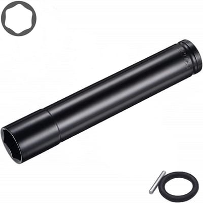 Slagsleuteldoppen set 1/2" Drive 6-punt Metrisch Warmtebehandeld Chroomvanadiumstaal