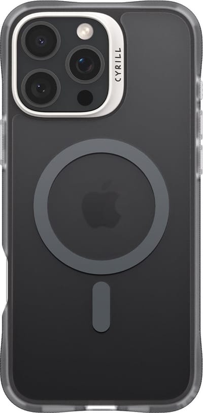 Spigen Hoesje Geschikt voor Apple iPhone 16 Pro Max - Cyrill Ultra Sheer - Compatibel met MagSafe / Qi2 - Back Cover met Magneet - Grijs