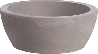 Bloemschaal Plantschaal Rond Thetis 30x12cm ASGRIJS Nicoli