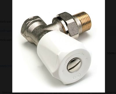 Comap 408U handbediende radiatorkraan haaks binnendraad 3/4.