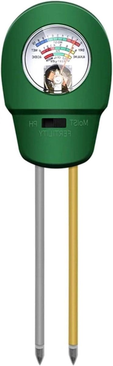 5 in 1 pH-bodemtester Draagbare vochtmeter Vochtigheidsthermometer Fotometer Watermeter Tuinplanten Hydrocultuur Analyseren(3 in 1)