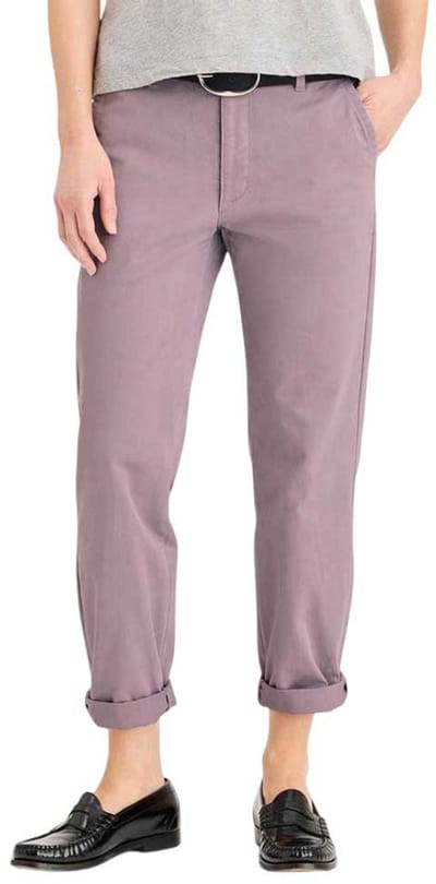 Dockers Weekend Slim Ankle Chino Broek Paars 25 / Long Vrouw