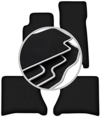 CARLUX-SILVER automatten voor: Jeep Grand Cherokee WJ off-road (1998-2004)
