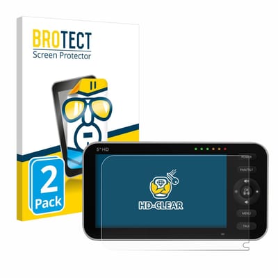 BROTECT - Screenprotector voor GHB SM50B Modell 2023 - Folie Beschermfolie transparant 2 Stuks