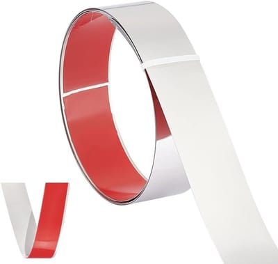 Cocoplus - PVC Muurvormen Trim 2m - Flexibele Gietwerk - Zelfklevend - Plafondvormen - Muur Spiegel Meubels Deur - Geschikt voor Allecta muurbekleding - 50mm Breed