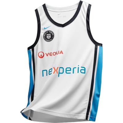 Nike Bbl Hamburg Towers Shirt Away 2025/2026 Wit K100